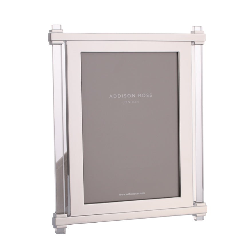 Acrylic & Silver Pillar Photo Frame – Addison Ross Ltd UK