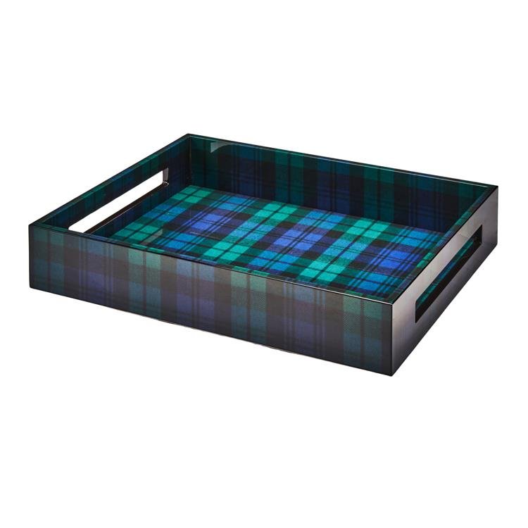 Black Watch Tartan Medium Tray - Addison Ross Ltd UK