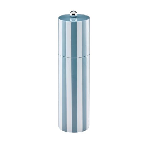 Chambray Striped Column Salt or Pepper Mill - Addison Ross Ltd UK