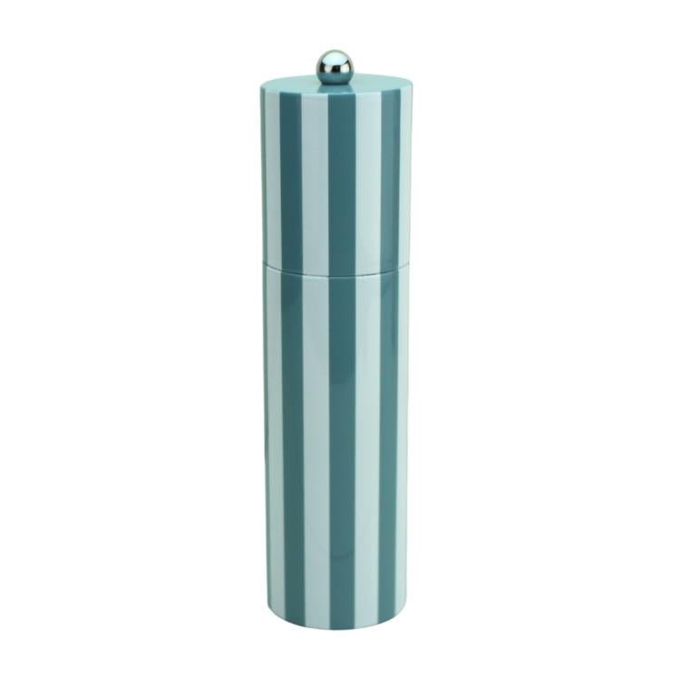 Chambray Striped Column Salt or Pepper Mill - Addison Ross Ltd UK