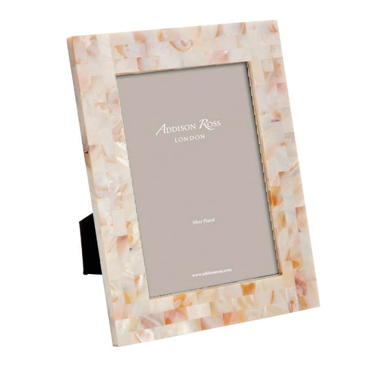 Chequer Board Cream Photo Frame - Addison Ross Ltd UK