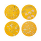  Yellow Chinoiserie Coasters - Set of 4 – Addison Ross Ltd UK