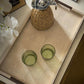 Large Ecru Shagreen Tray - Addison Ross Ltd UK