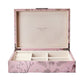 Large Pink Chinoiserie Box with Silver - Addison Ross Ltd UK