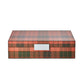 Large Ross Tartan Box with Silver - Addison Ross Ltd UK