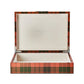 Large Ross Tartan Box with Silver - Addison Ross Ltd UK