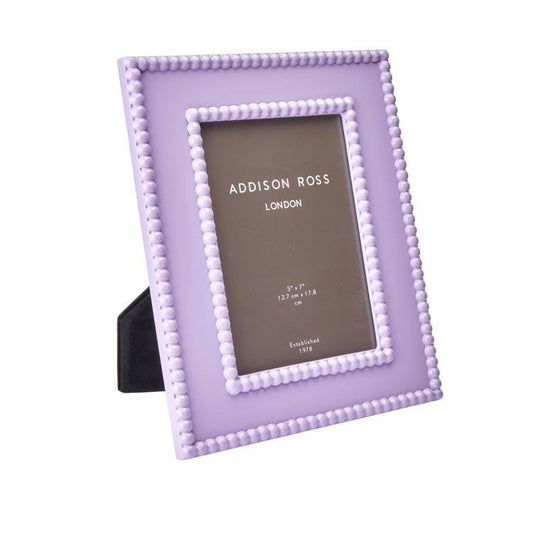 Lilac Bobbin Lacquer Photo Frame - Addison Ross Ltd UK