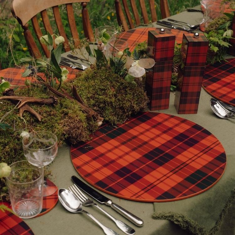 Ross Tartan Placemats - Set of 4 - Addison Ross Ltd UK