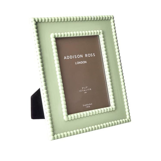 Sage Bobbin Lacquer Photo Frame - Addison Ross Ltd UK