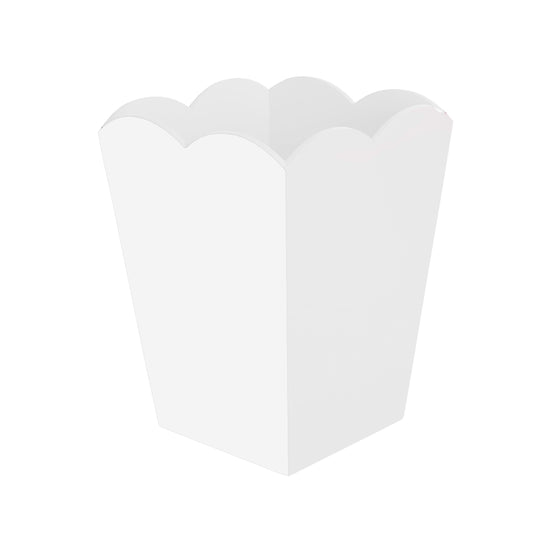 Scalloped Bin White - Addison Ross Ltd UK