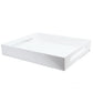 White Medium Lacquered Serving Tray - Addison Ross Ltd UK