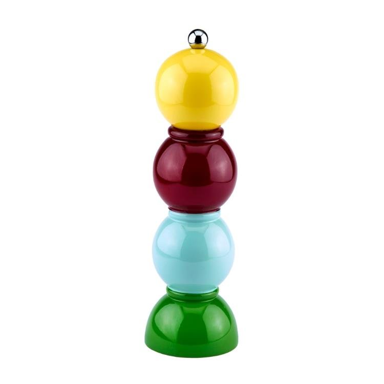 Yellow Multi Bob Salt or Pepper Mill - Addison Ross Ltd UK