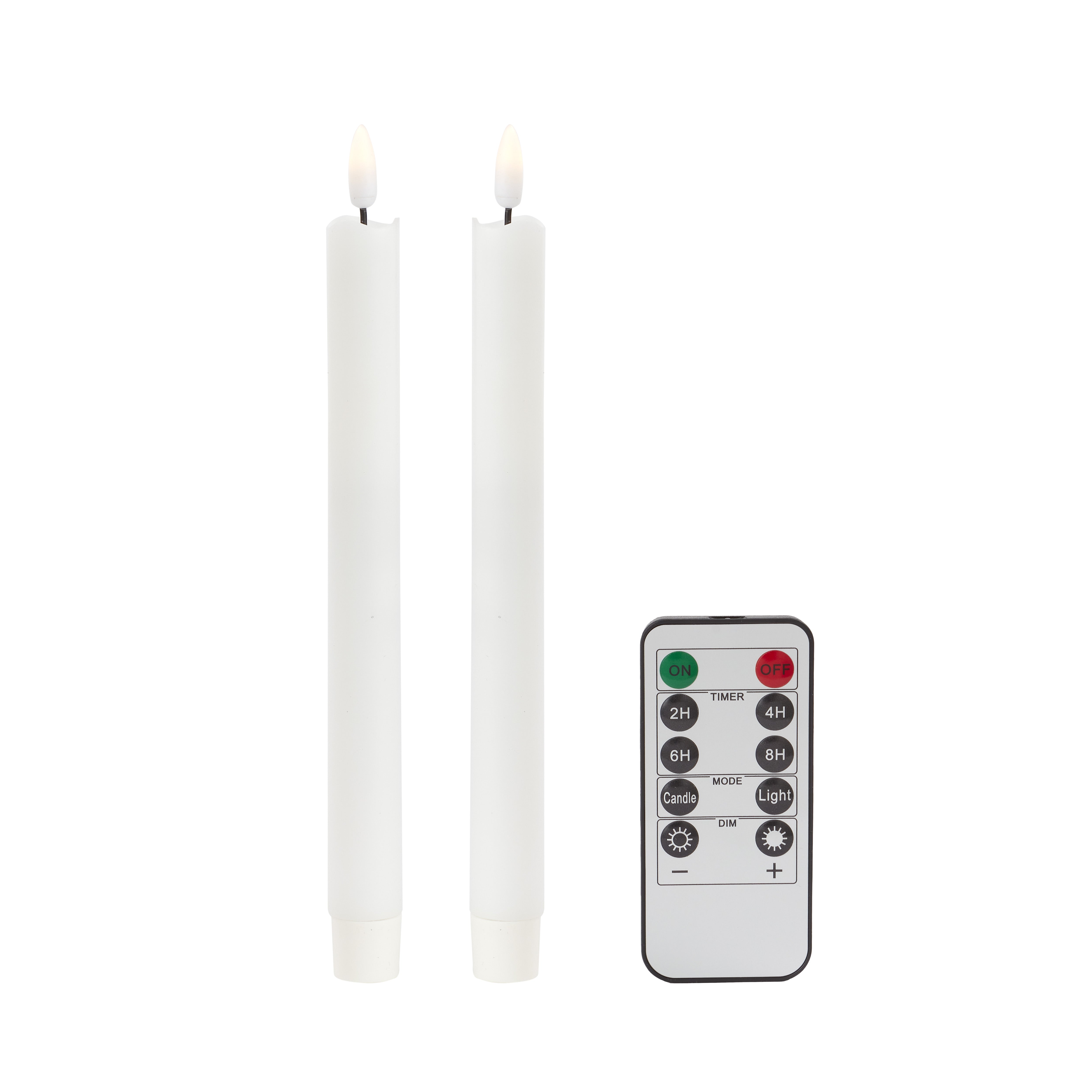 Led wax candles with deals remote control